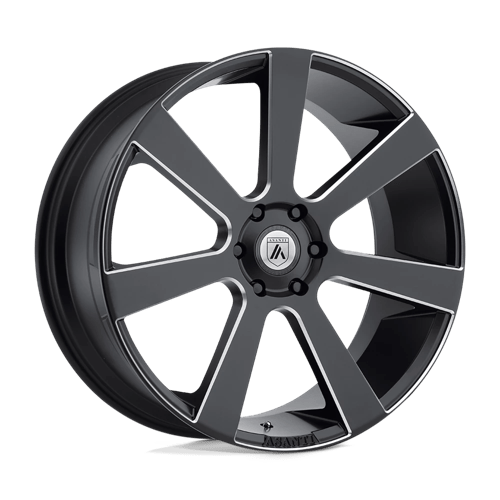Asanti Black ABL15 22X9 5X115 S-BLK MILL 15MM Wheels
