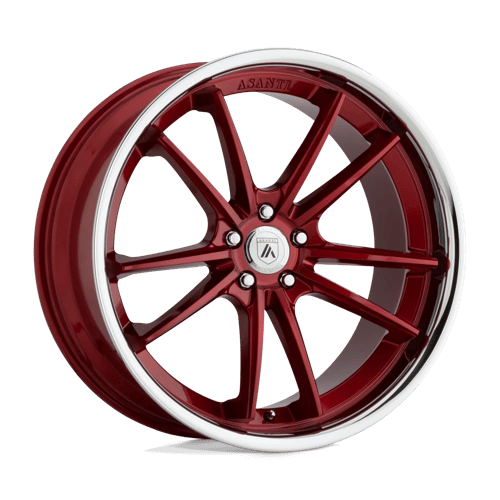 Asanti Black ABL23 20X10.5 5X112 CANDY RD CHR LP 38MM Wheels
