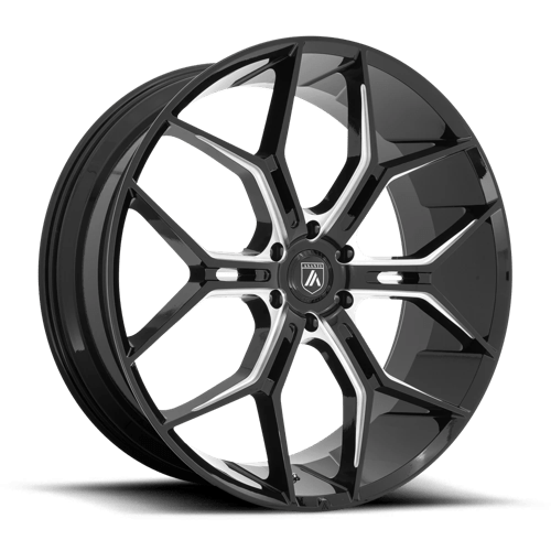 Asanti Black ABL38 26X10 6X5.5 G-BLK MILL 35MM Wheels