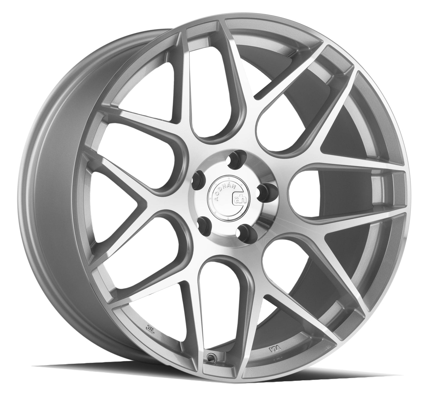 Aodhan 19x8.5 AFF2 Series | Silver Machined Face | 5x114.3 | +35 | 73.1