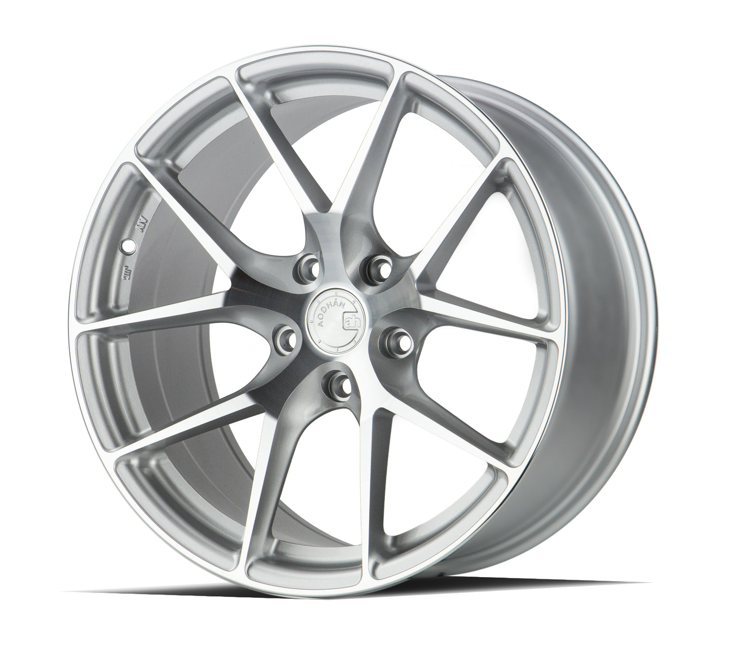 Aodhan 20x10.5 AFF7 Series | Silver Machined Face | 5x120 | +35 | 72.6