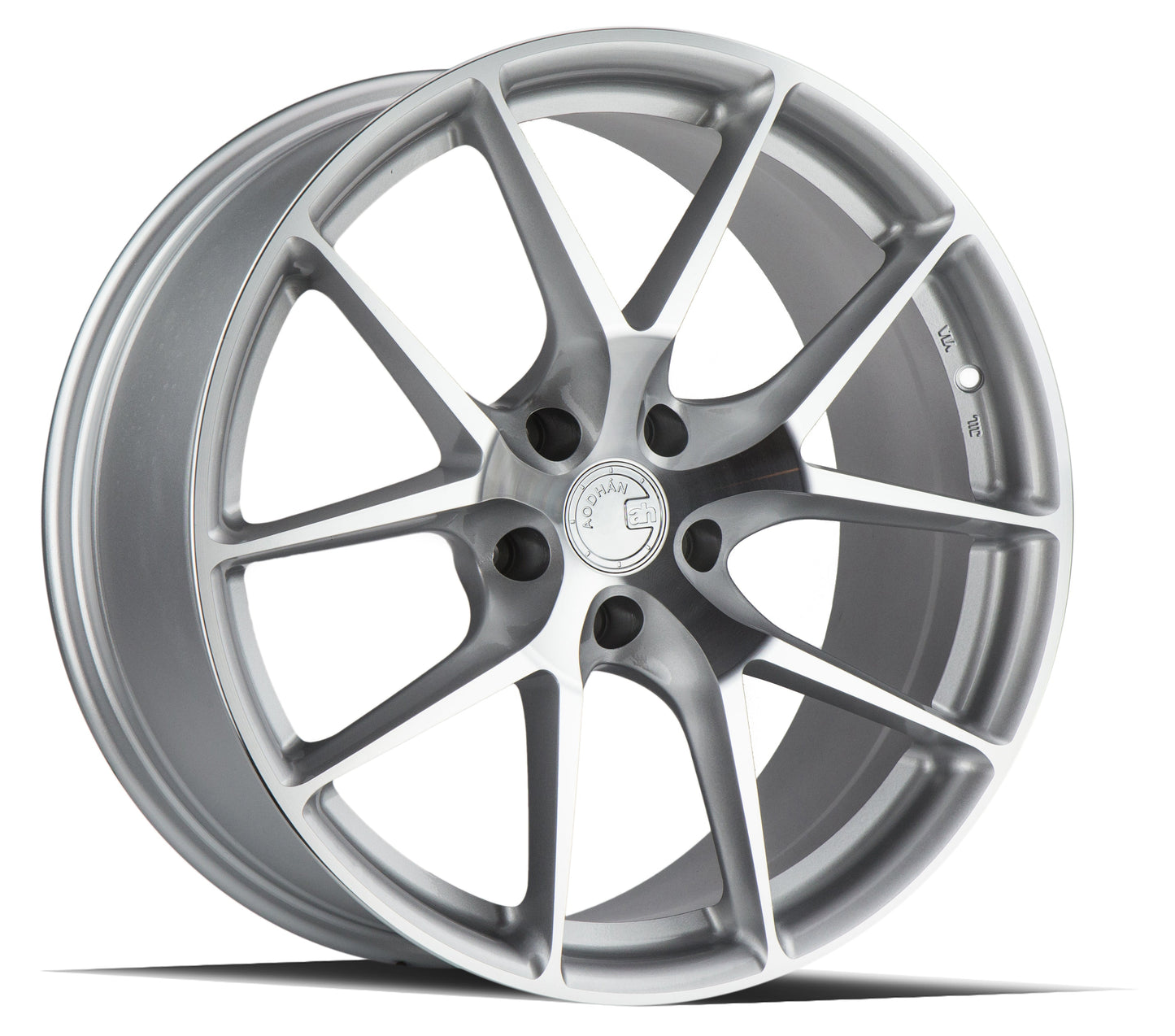 Aodhan 19x9.5 AFF7 Series | Silver Machined Face | 5x112 | +35 | 66.6