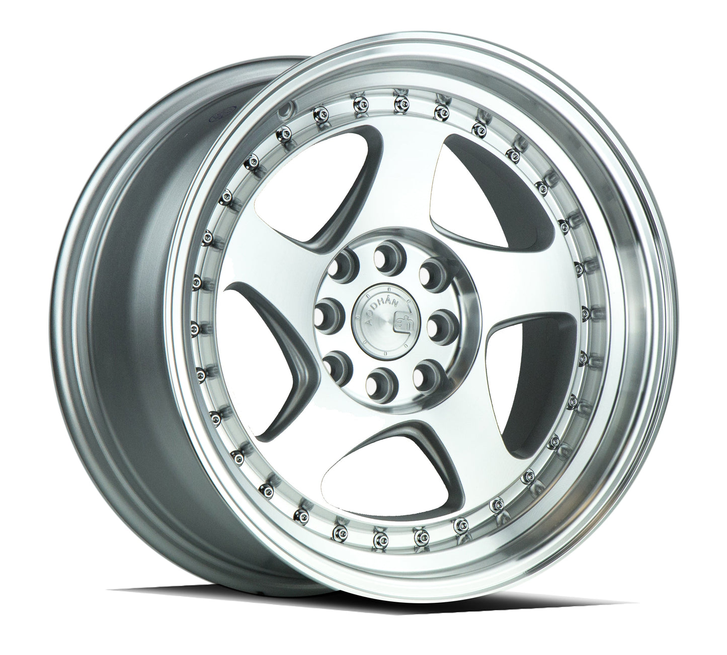 Aodhan 16x8 AH01 Series | Silver Machined Face | 4x100/114.3 | +15 | 73.1