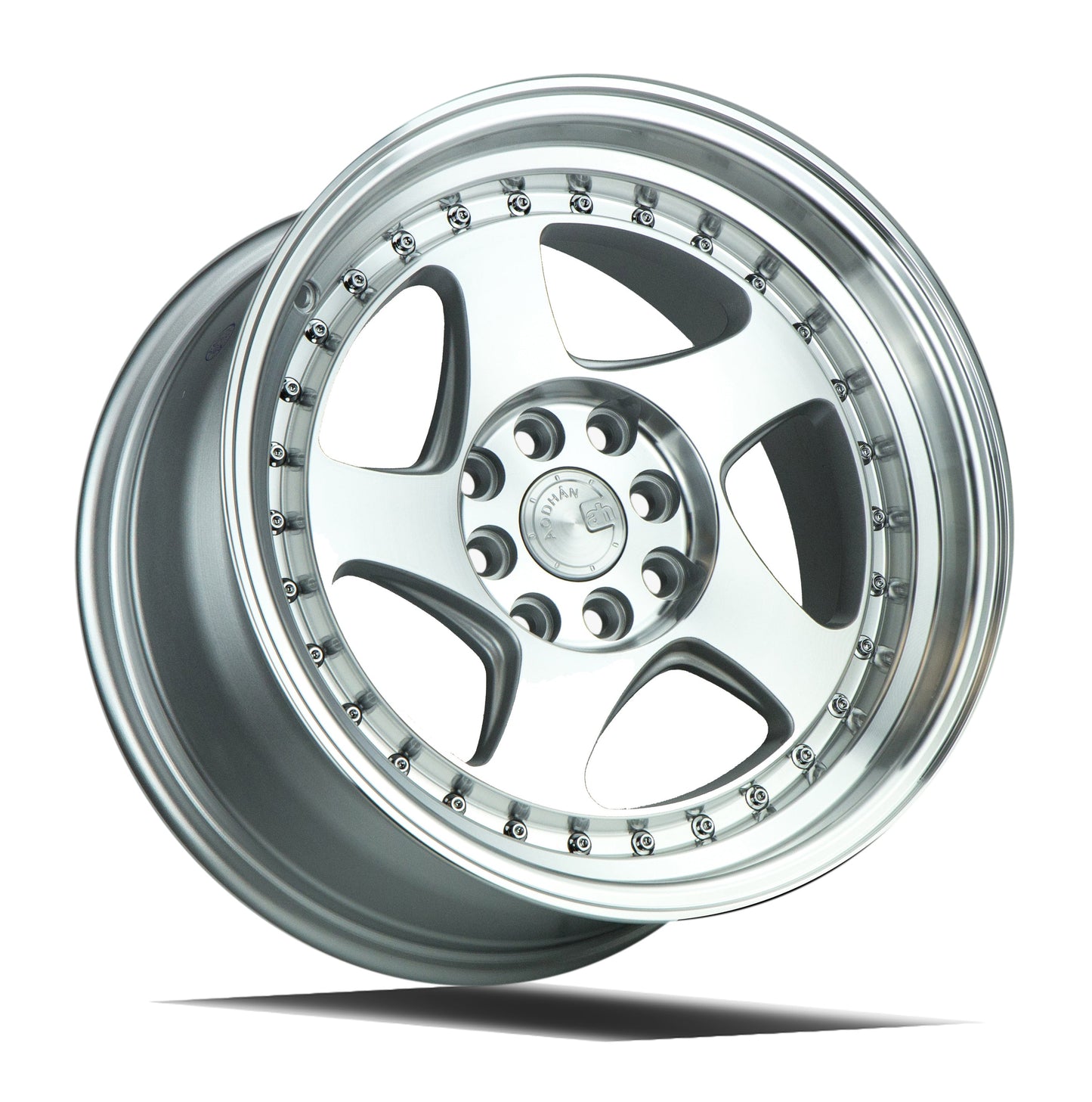 Aodhan 18x9.5 AH01 Series | Silver Machined Face | 5x114.3 | +30 | 73.1
