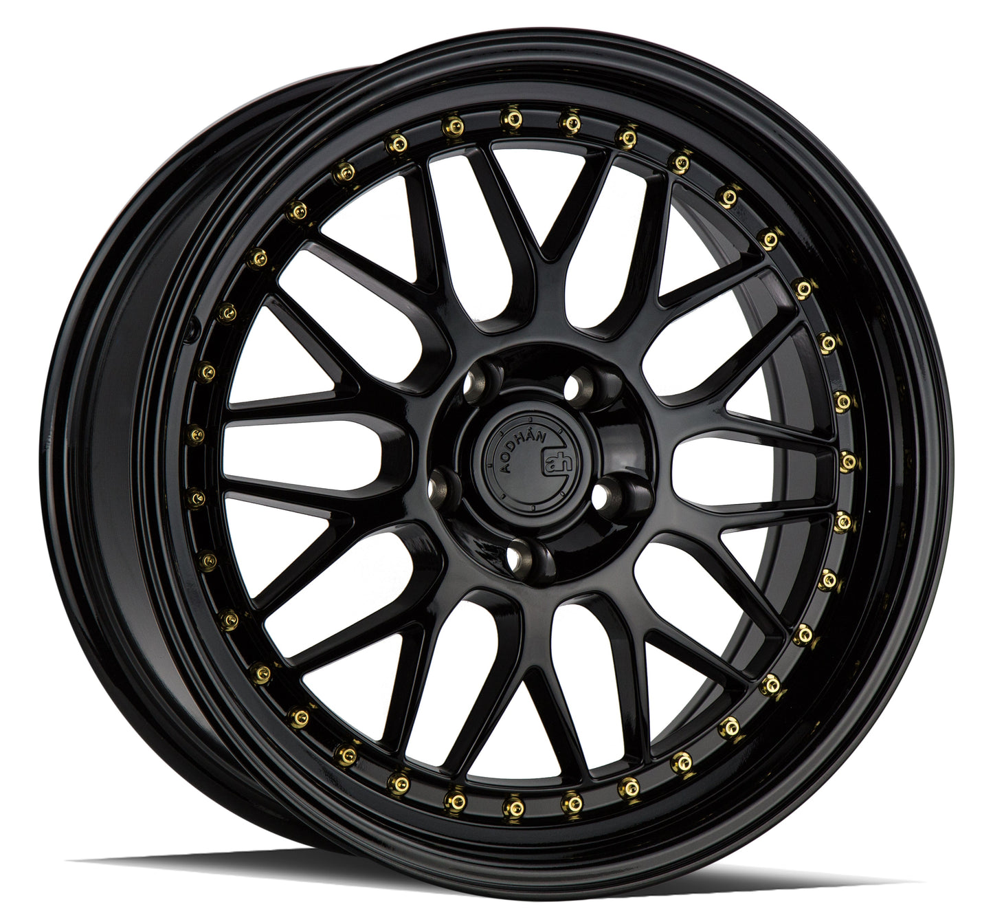 Aodhan 18x8.5 AH02 Series | Gloss Black | 5x114.3 | +35 | 73.1