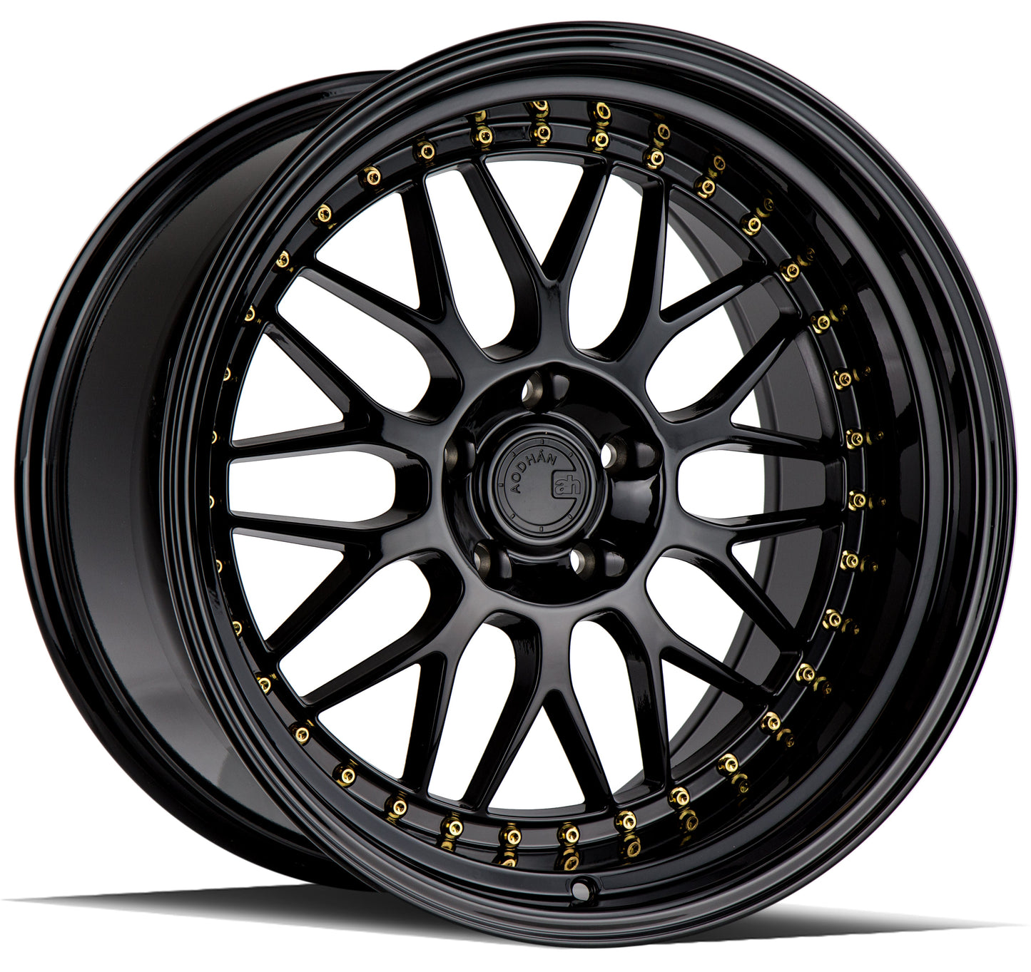 Aodhan 18x9.5 AH02 Series | Gloss Black | 5x100 | +35 | 73.1