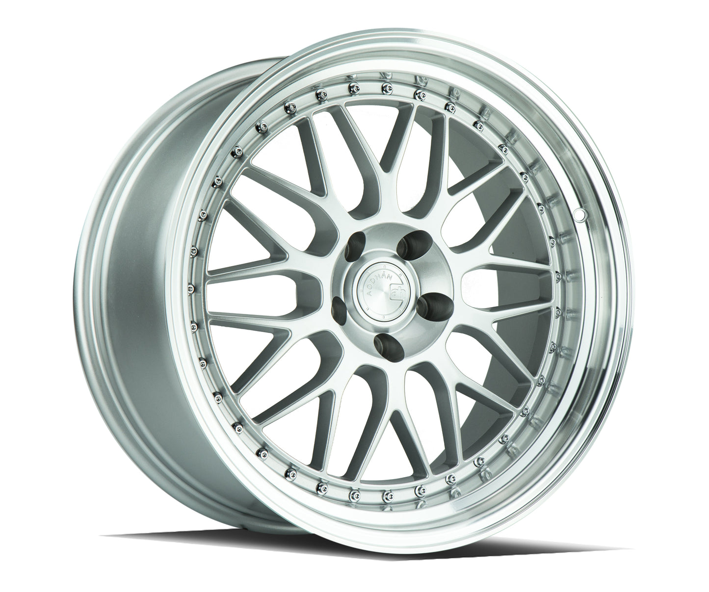 Aodhan 18x8.5 AH02 Series | Hyper Black w/ Machined Lip | 5x120 | +35 | 72.6