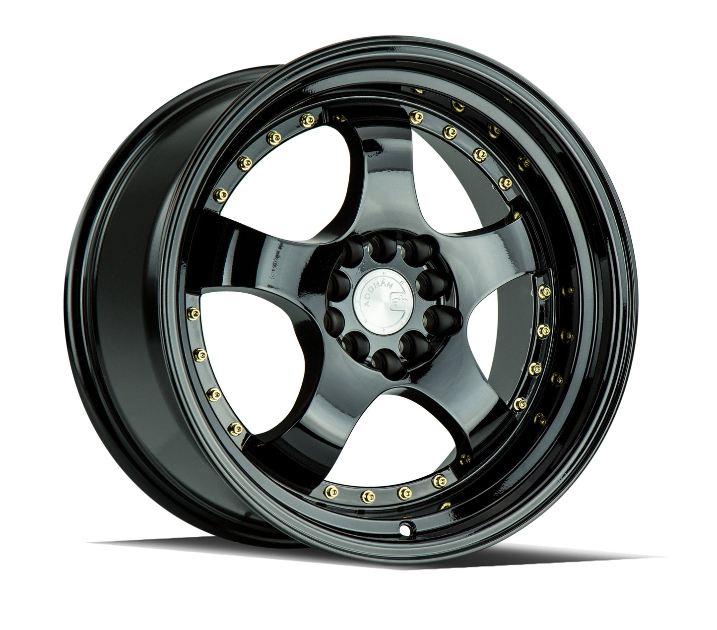 Aodhan 18x9.5 AH03 Series | Gloss Black | 5x114.3 | +30 | 73.1
