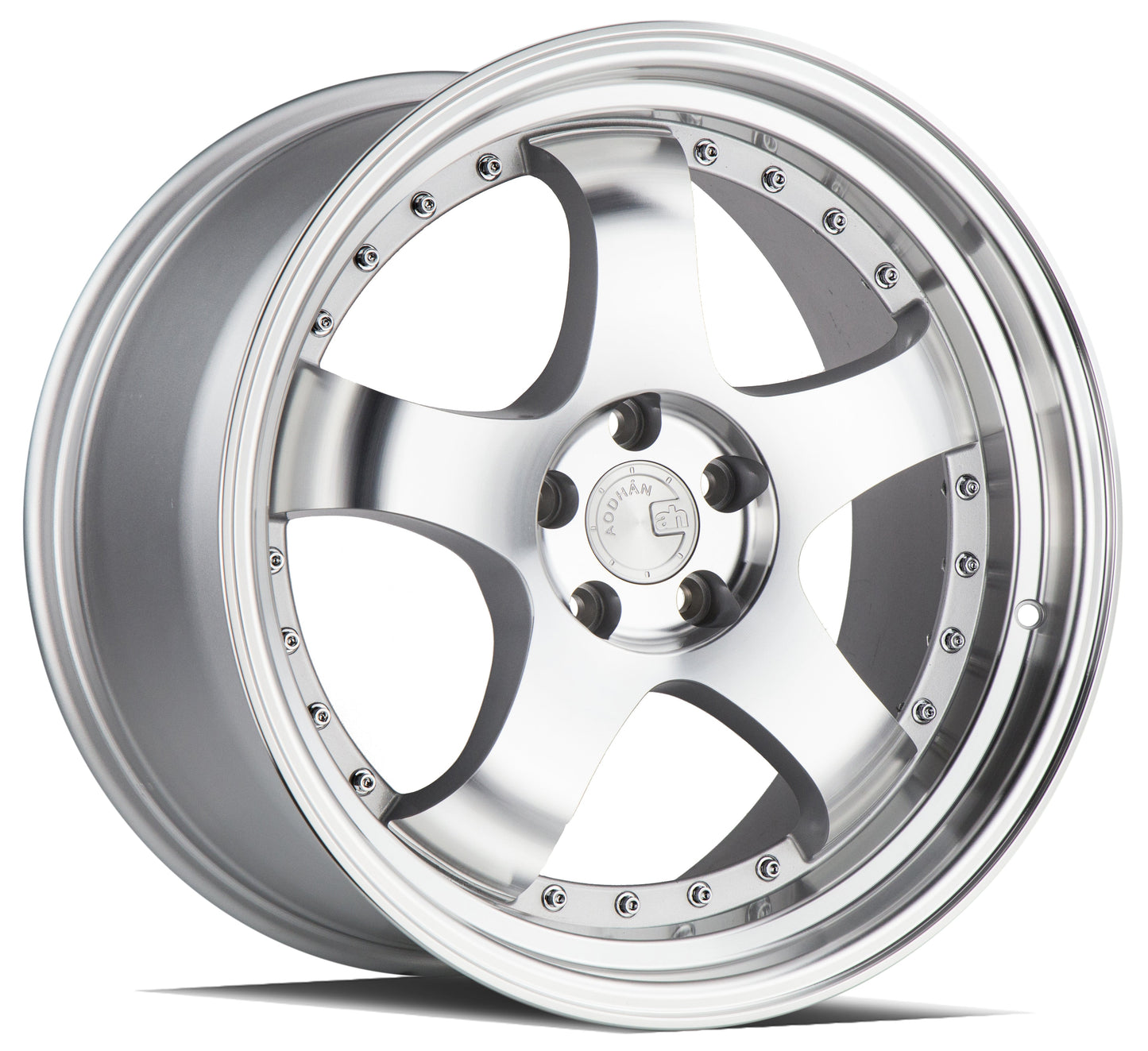 Aodhan 17x9 AH03 Series | Silver Machined Face | 5x100/114.3 | +25 | 73.1
