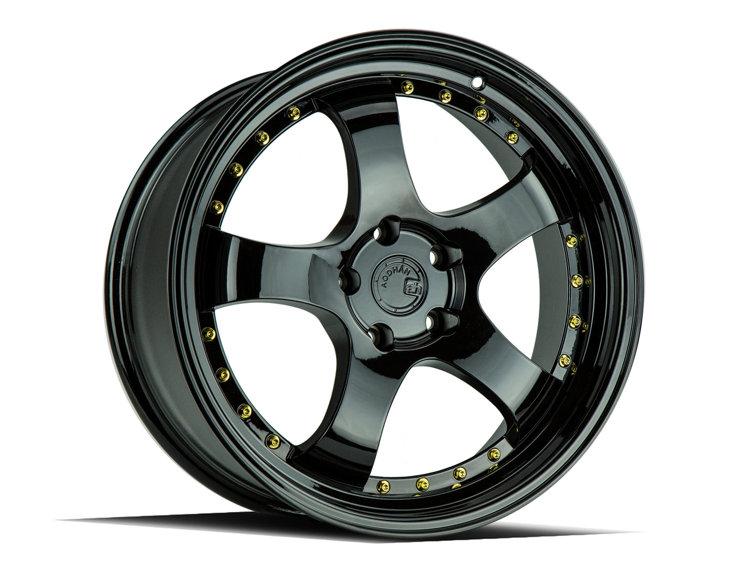 Aodhan 19x9.5 AH03 Series | Gloss Black | 5x114.3 | +22 | 73.1