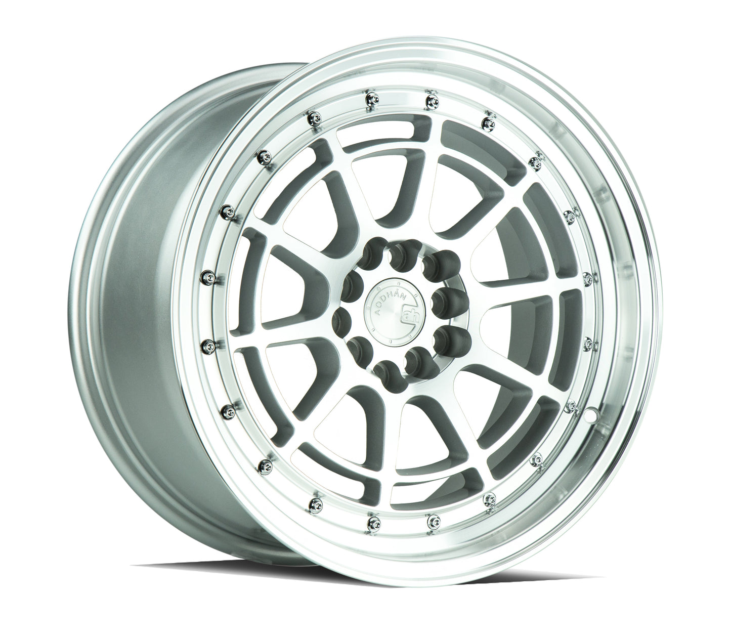 Aodhan 18x9.5 AH04 Series | Silver Machined Face | 5x100 | +35 | 73.1