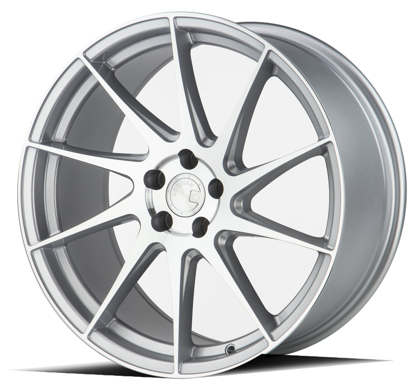 Aodhan 18x8.5 AH09 Series | Silver Machined Face | 5x100 | +35 | 73.1