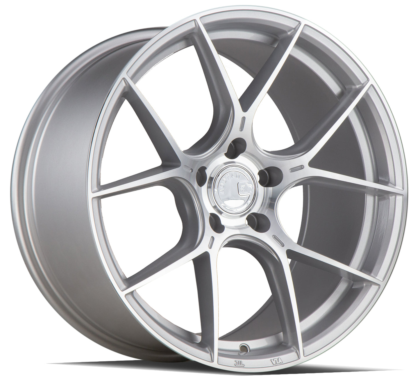 Aodhan 18x8.5 AH-11 Series | Silver Machined Face | 5x112 | +35 | 73.1