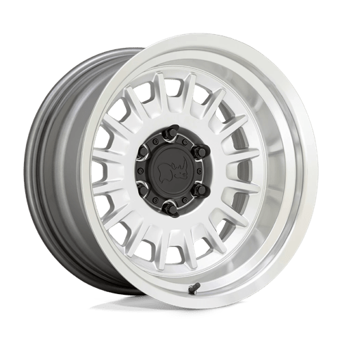 Black Rhino Hard Alloys BR ALISO 17X8 6X4.5 G-SLV MIR-LP 00MM Wheels