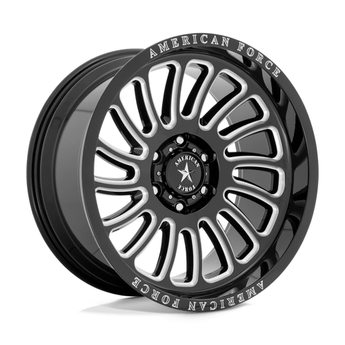 American Force Cast AC004 22X10 6X135 G-BLK-MILL -18MM Wheels
