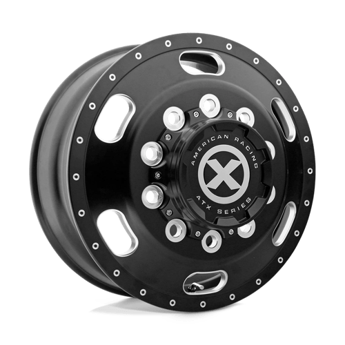 ATX AO402 24.5X8.25 10X11.25 S-BLK MILL FRT Wheels