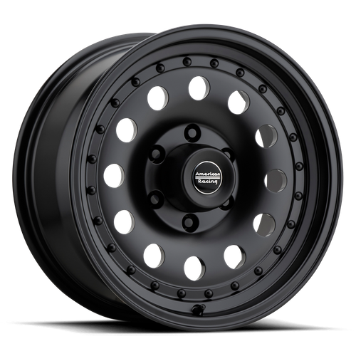 American Racing AR62 14X6 5X4.5 S-BLK 06MM Wheels