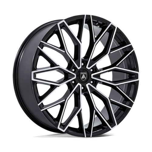 Asanti Black MOGUL 6 22X9.5 6X135 87 +25 G-BLK-MCH Wheels