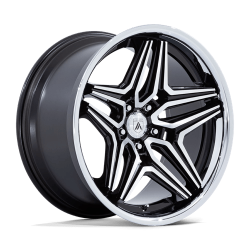Asanti Black DUKE 20X10.5 5X4.5 72 +18 G-BLK-MCH Wheels