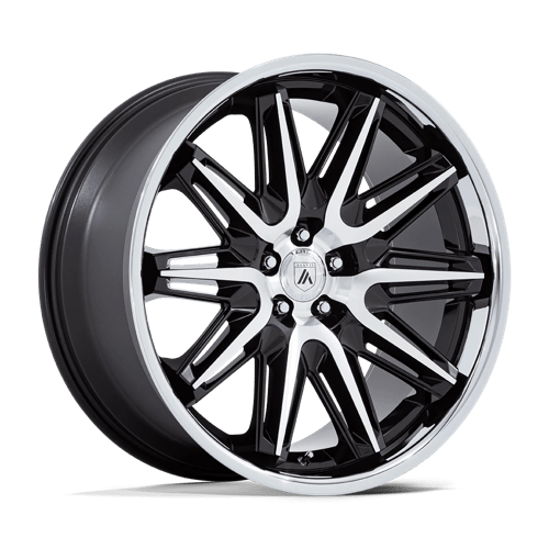 Asanti Black IMPERATOR 22X9 5X120 72 +27 GBLK MACH Wheels