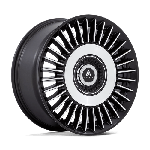 Asanti Black TIARA 20X9 5X4.25/112 72 +45 SBLK MCH Wheels
