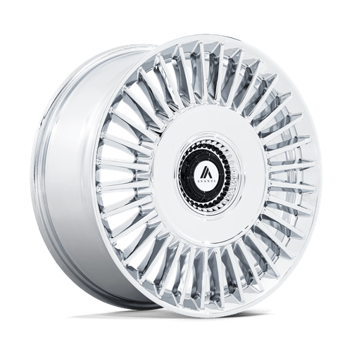 Asanti Black TIARA 22X9 5X112/120 74 +27 CHROME Wheels
