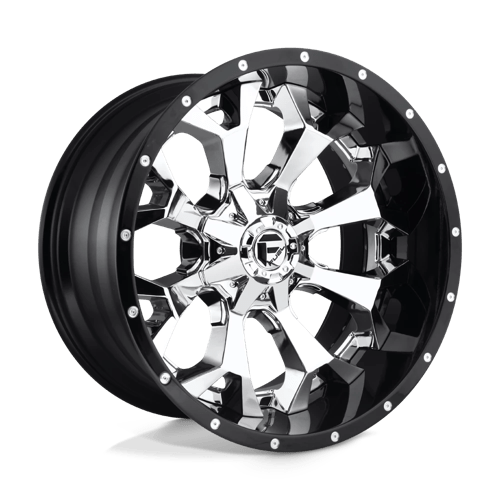 Fuel 2PC D246 20X10 8X6.5 CHR-PLATED-GBL -18MM Wheels