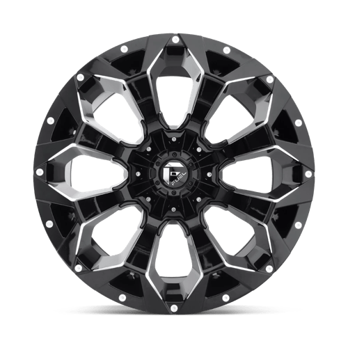 Fuel 1PC ASSAULT 20X9 8X180 124.2 NBL +01 Wheels