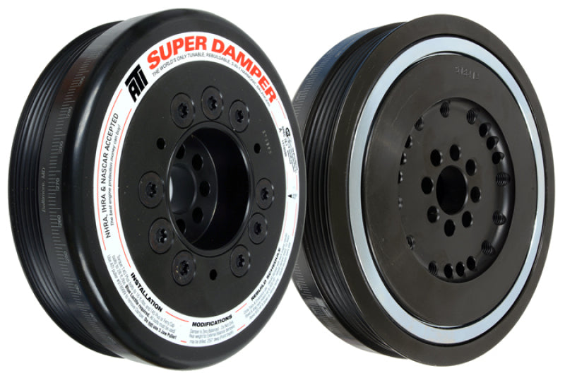 ATI Damper - 6.755In - Steel - 5 Grv - External Balance - Lamborghini Gallardo/Audi R8