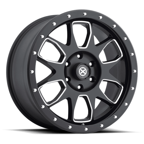 ATX Series AX196 20X9 6X5.5 +45 100.5CB S-BLK/MILL Wheels