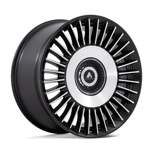 Asanti Black TIARA 22X10.5 5X115/120 74 +18 SBLK MCH Wheels