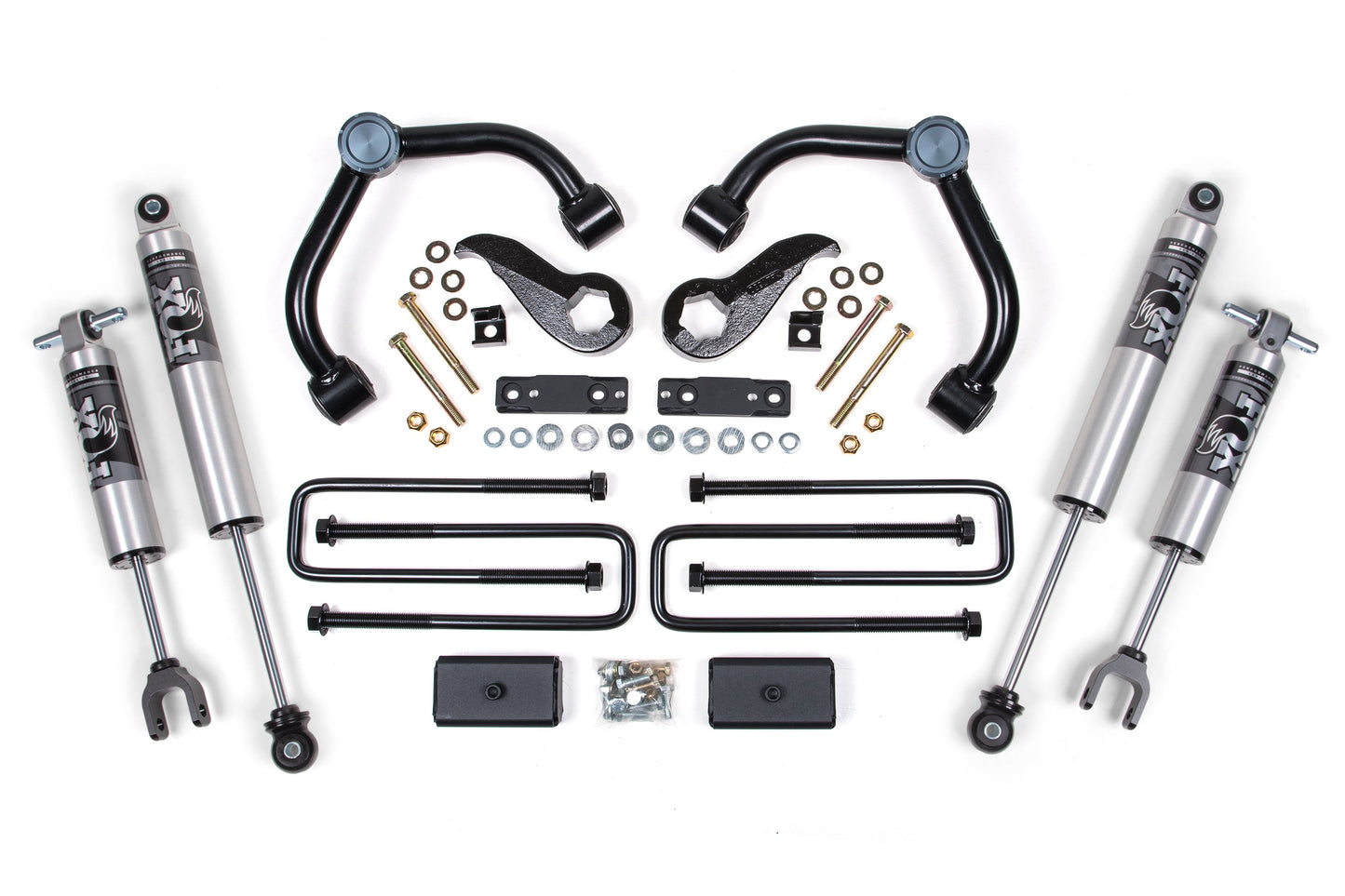 3 Inch Lift Kit | FOX 2.5 Performance Series w/ HTO | Chevy Silverado or GMC Sierra 2500HD/3500HD (20-25)