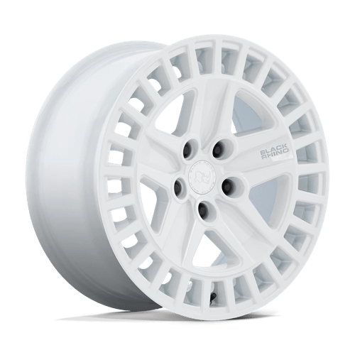 Black Rhino Hard Alloys ALSTON 18X8.5 5X5.0 71 G-WHT +25 Wheels
