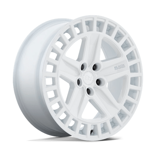 Black Rhino Hard Alloys ALSTON 20X8.5 5X120 74 G-WHT +25 Wheels