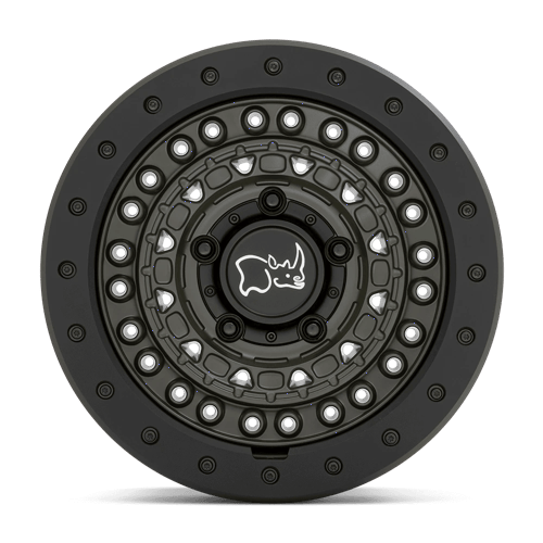 Black Rhino Hard Alloys BARRICADE 17X8.5 5X4.5 76 OD-GRN-BLK -18 Wheels