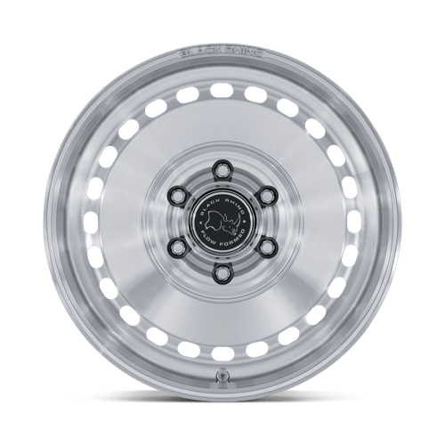 Black Rhino Hard Alloys BASIN 17X8.5 5X5 71 +25 G-SLV-MCH Wheels