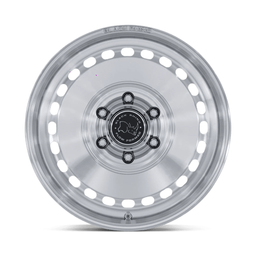 Black Rhino Hard Alloys BASIN 17X8.5 5X5 71 +0 G-SLV-MCH Wheels