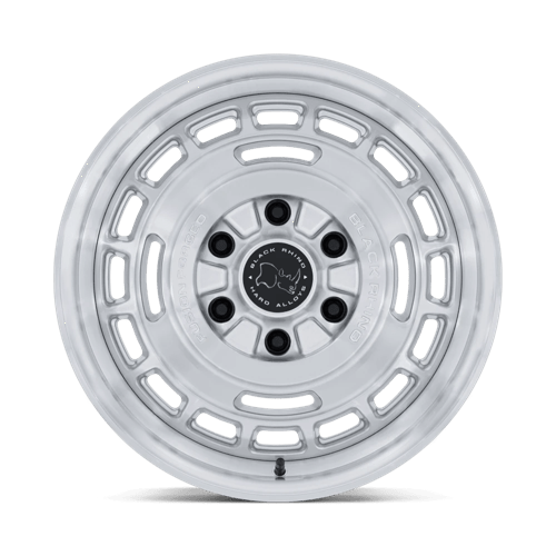 Black Rhino Hard Alloys VAGABOND 17X8.5 6X5.5 106 +0 G-SLV-MCH Wheels