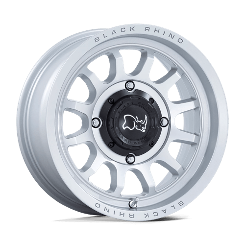 Black Rhino Hard Alloys - UTV RAPID UTV 15X7 4X156 115 +10 H-SLV MCH Wheels