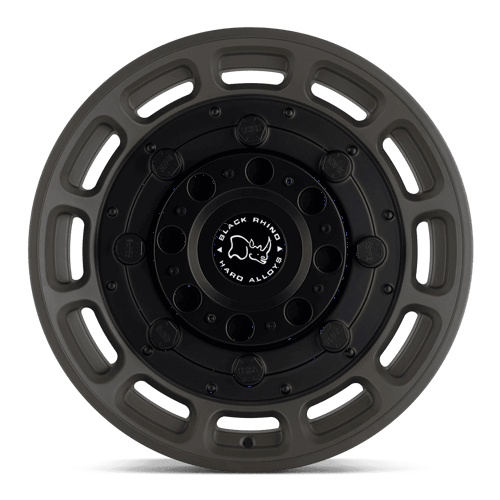 Black Rhino Hard Alloys BR WARTHG 17X8.5 6X139 -18 112 OD GRN BK Wheels