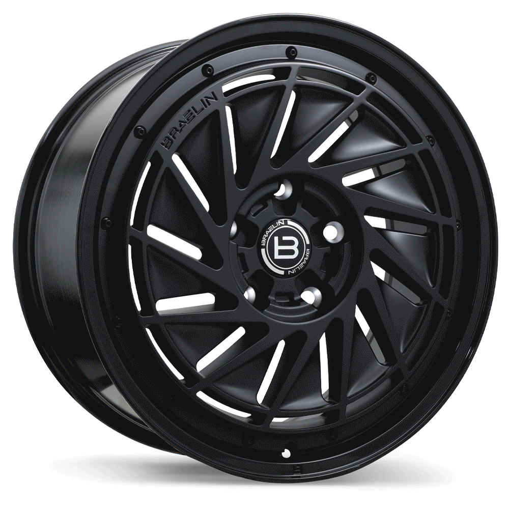 BR16 19x9.5 5x100mm +25 57.1mm BLK / MAT
