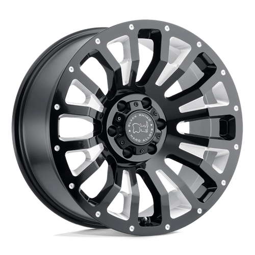 Black Rhino BRPNT 20X9.5 8X6.5 G-BLK-MILL -18MM Wheels