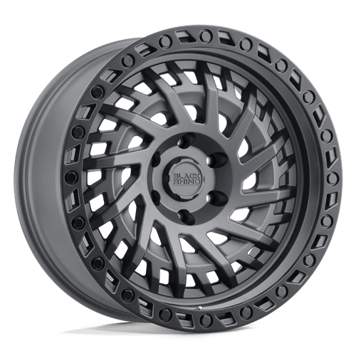 Black Rhino BRSHD 18X9.5 5X5.0 M-GNMTL-BLK-LP -18MM Wheels