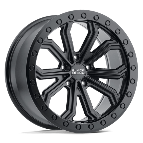 Black Rhino BRTBC 22X10 5X112 M-BLK-BLK-BLTS 40MM Wheels