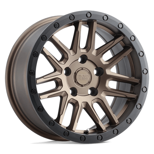 Black Rhino Hard Alloys ARCHES 15X7 5X4.5 76 +15 M-BRNZ-BLK Wheels