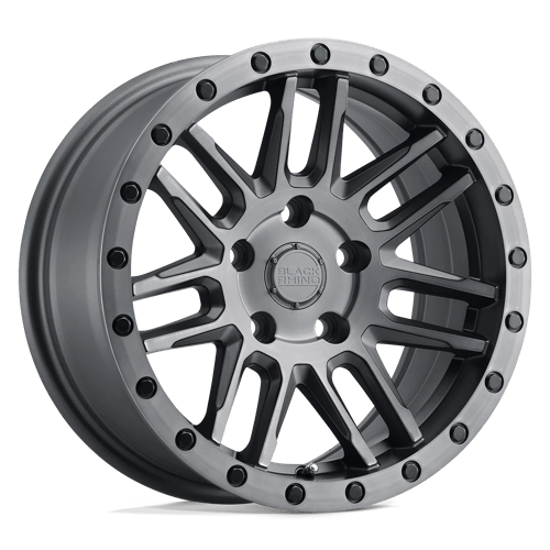 Black Rhino Hard Alloys ARCHES 20X9.5 6X5.5 112 +12 M-GMTL-BLK Wheels