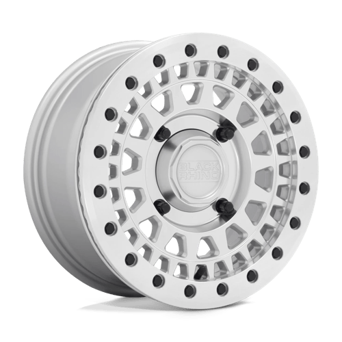 Black Rhino Hard Alloys - UTV PARKER UTV BL 14X7 4X136 +36 106 SLV MIR Wheels