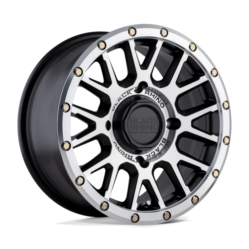 Black Rhino Powersports BULPZ 14X7 4X137 SGL-BLK-MACH 36MM Wheels