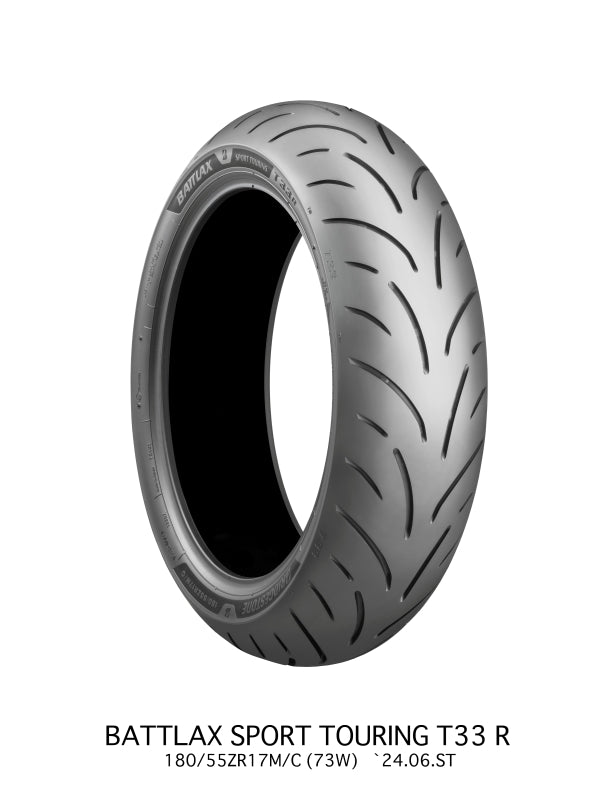 Bridgestone Battlax Sport Touring T33R Tire - 160/60ZR17 M/C 69W TL Rear