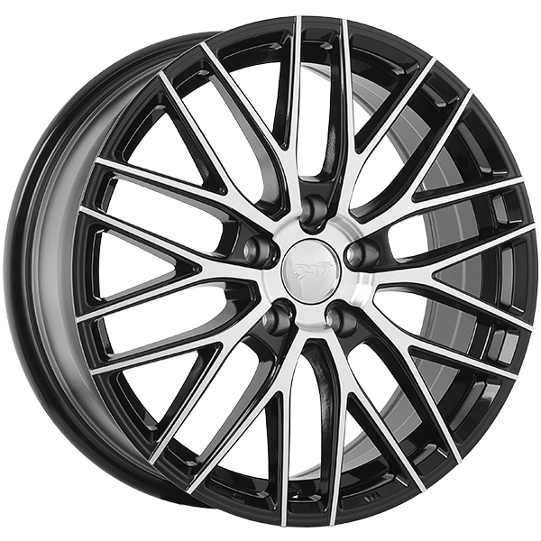 DAI Wheels RENNSPORT Gloss Black - Machined FaceDW8317001A | Size: 17x7.0 | Bolt Pattern: 5x114.3 | Offset: 45 | Center Bore: 73.1